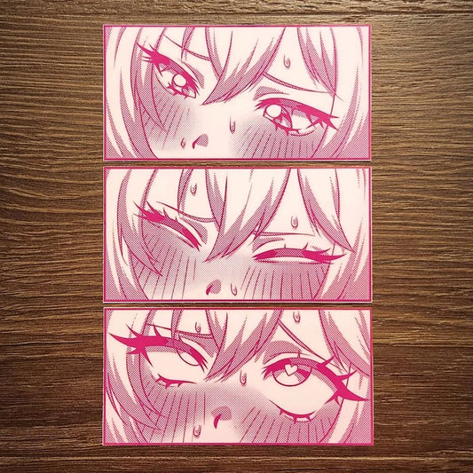 The Three Steps - Set of 3 Vinyl Stickers