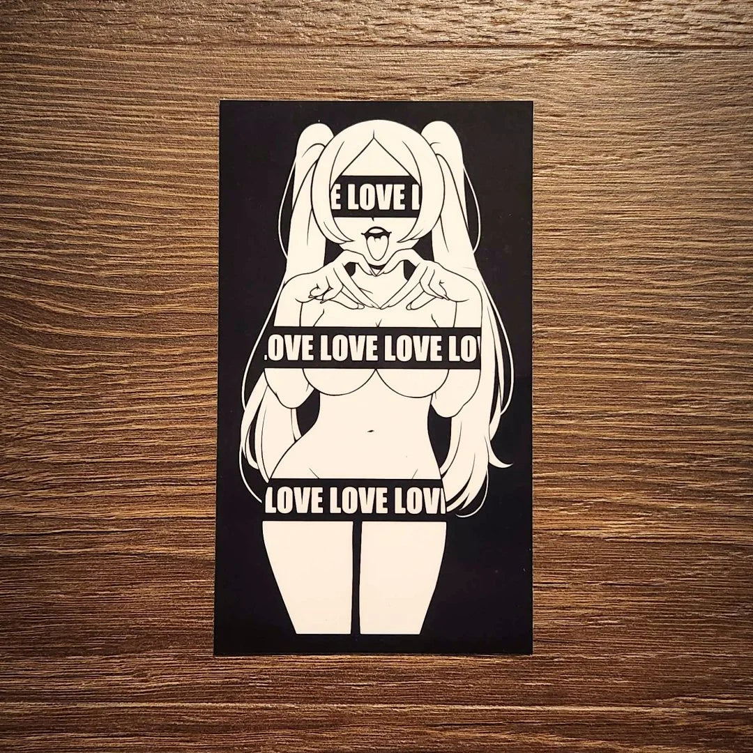 Unconditional Love - Vinyl Sticker